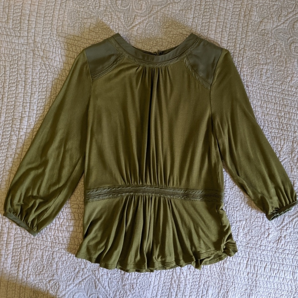 Banana republic 3/4 sleeve blouse